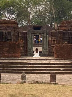 Remote temple ruins